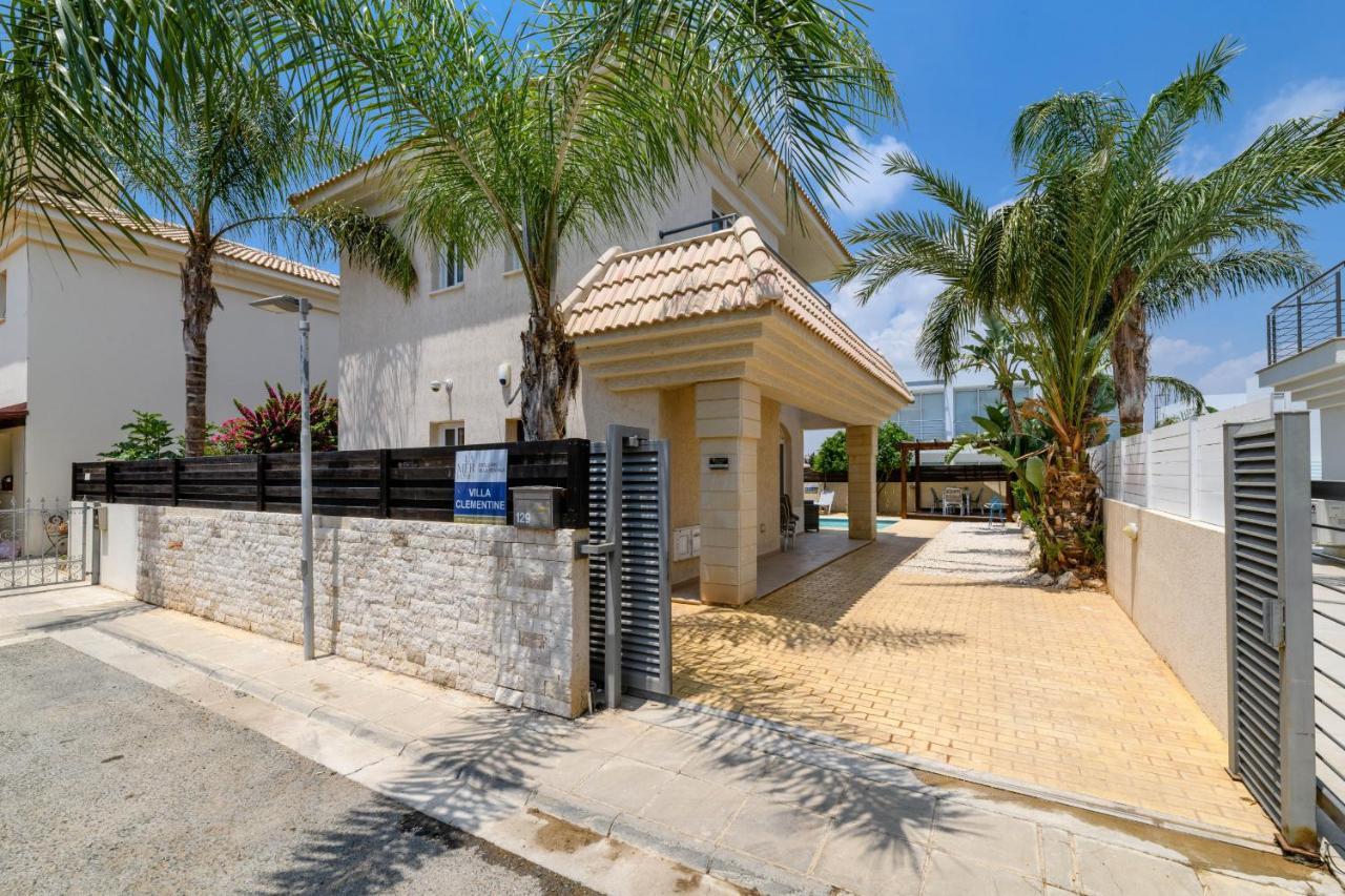 Blue Water Bay Villas Paralimni Exteriér fotografie